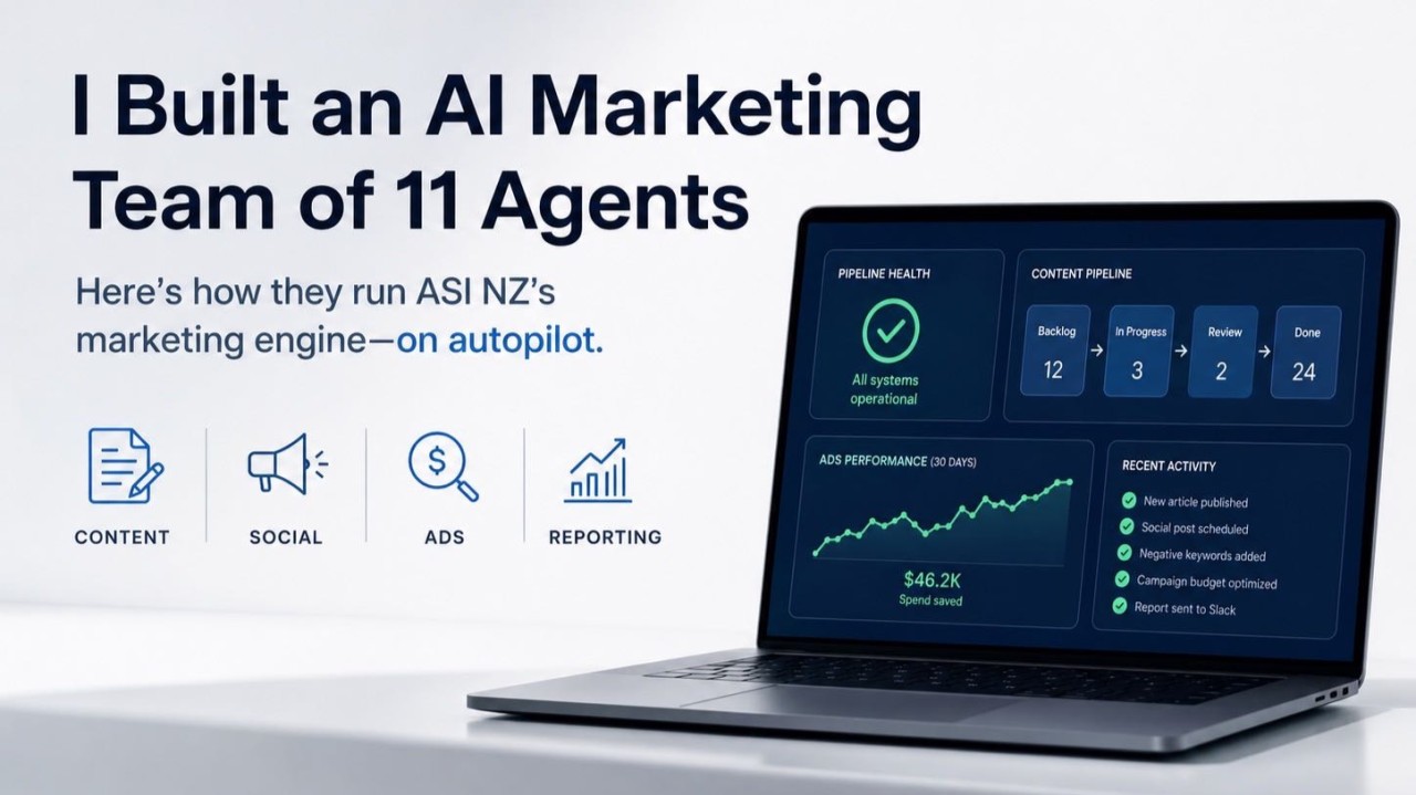 How I Built ASI's Marketing Engine Around AI Agents
